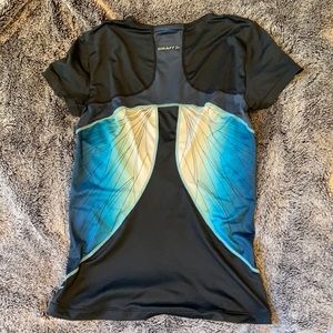 Medium women’s workout shirt - blue